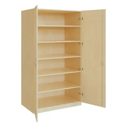 Q 25-100 skříň šatní, 2-dvéřová, 1000x600x1800mm, bříza irská